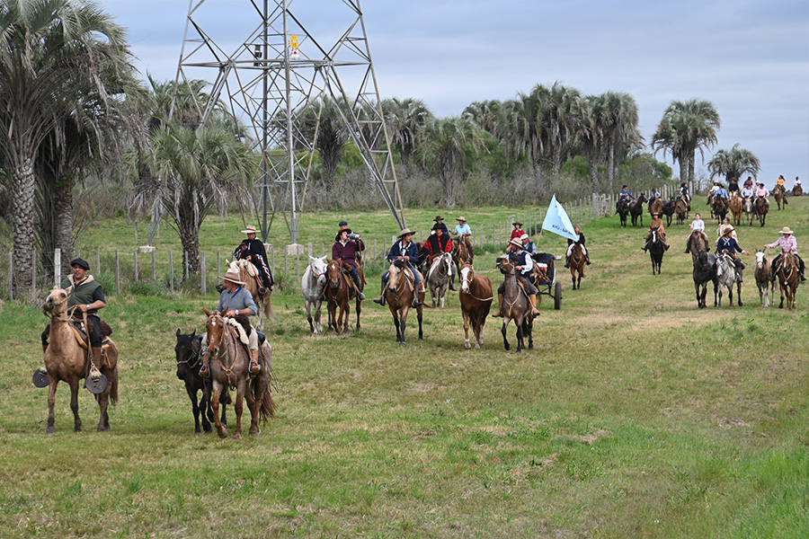 Aparcerías marchando hacia la Meseta