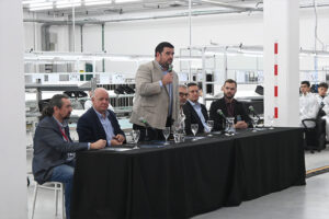 Inauguración de la fábrica Silexis Uuguay