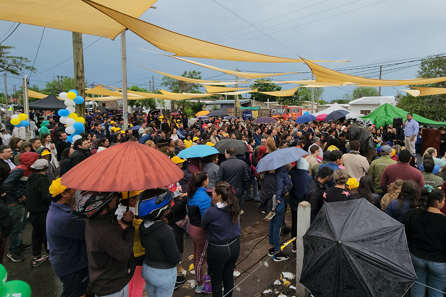 Vista general del público presente