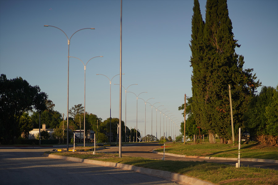 Vista general de la avenida