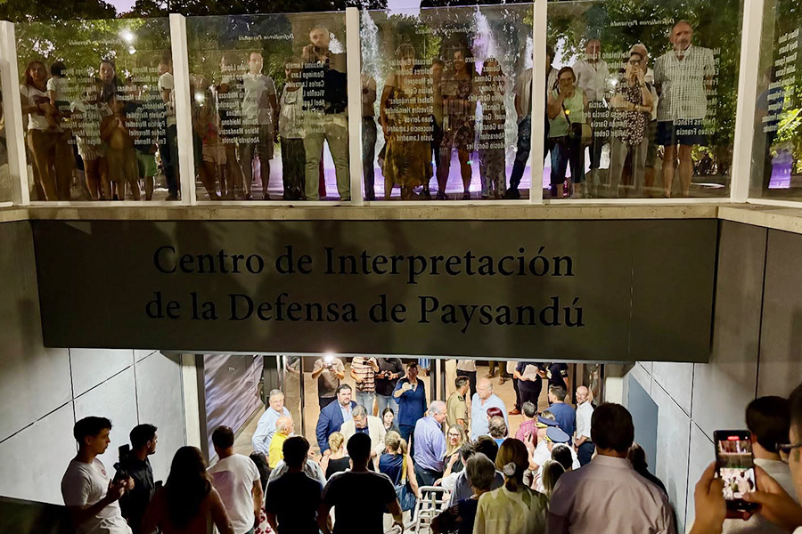 Acceso al Centro de Interpretación